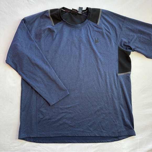 Spyder Men's Active Midweight Long Sleeve Shirt XL - Picture 4 of 7